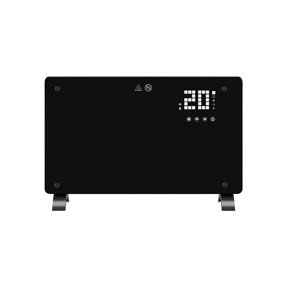Glass panel heater